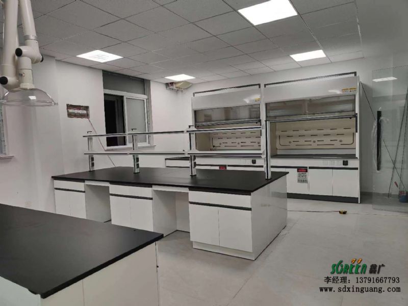 山東宏?；瘜W有限公司--實驗家具安裝現(xiàn)場