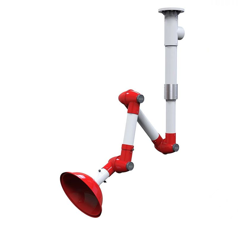 山東實(shí)驗(yàn)室設(shè)備PP萬(wàn)向吸風(fēng)罩鋁合金吸氣抽氣罩